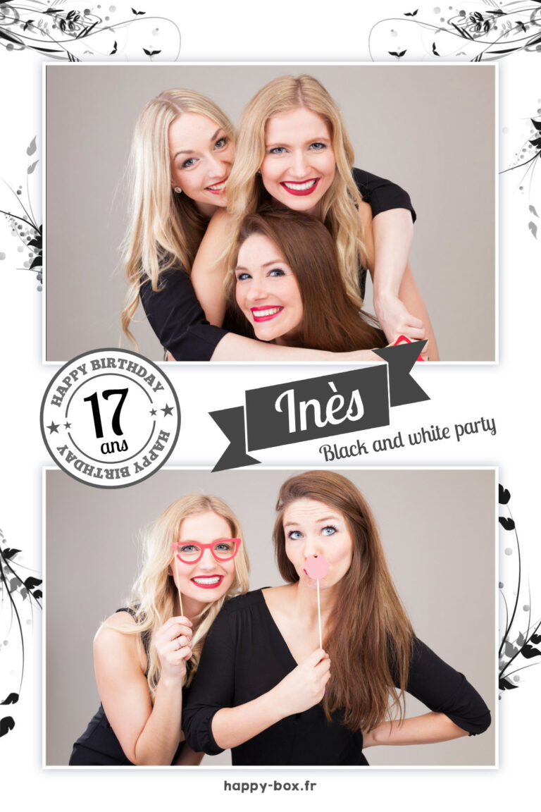 Photobooth anniversaire Chateau Gombert