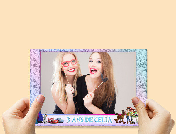 Photobooth anniversaire enfant