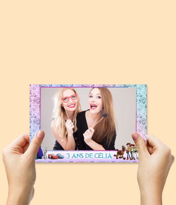Photobooth anniversaire enfant