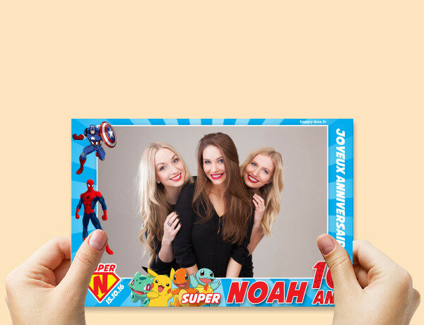 Photobooth anniversaire enfant