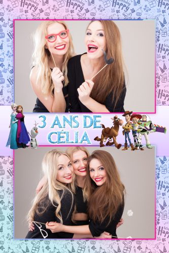 Photobooth reine des neiges